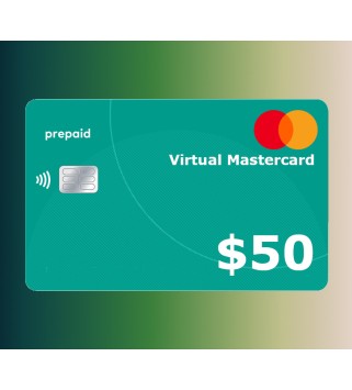 MyPaymentVault Virtual Mastercard USD 50 Key GLOBAL